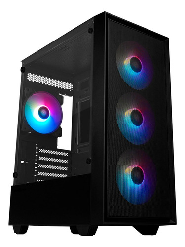 Gabinete Game Factor Csg503 4 Ventiladores Matx