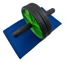 Comprar Rueda Ejercicio + Mini Alfombra Abdominales Rodillo Gym