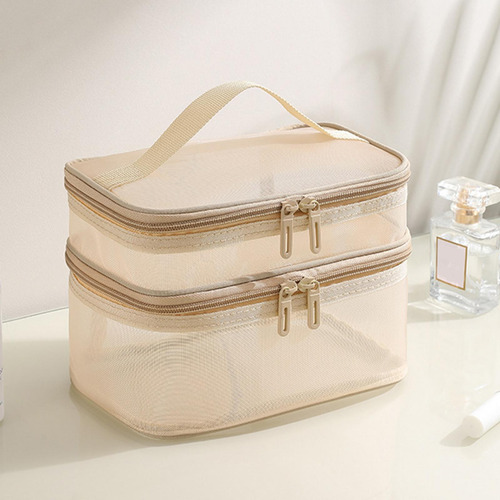 Bolsa De Higiene Pessoal De Camada Dupla, Bolsa De Ouro