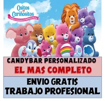 Comprar Kit Imprimible Personalizado Candybar Ositos Cariñositos