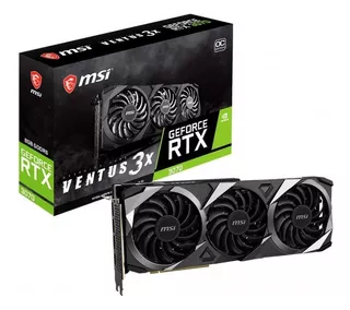 Tarjeta de video Nvidia MSI Ventus GeForce RTX 30 Series RTX 3070 GEFORCE RTX 3070 VENTUS 3X OC OC Edition 8GB