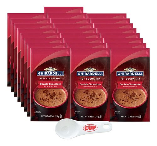 Mezcla De Cacao Caliente De Chocolate Doble Ghirardelli, Paq