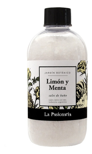 Sales De Baño La Pasionaria Jardín Botánico Limón Menta 250g