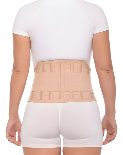 Faja Elástica Lumbar Sacrolumbar Con Ballenas Ciático 20cm 1