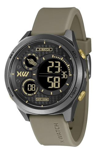 Relógio Masculino X-watch Digital Verde Xmppd660 Pxex