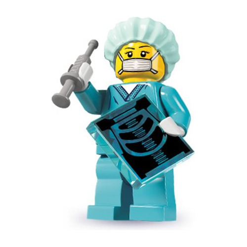 Minifiguras Lego 5star-td Serie 6 - Cirujano