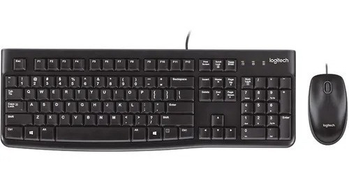 Combo Oficina Logitech Mk120 Es