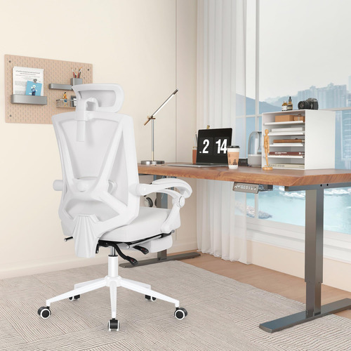 Misolant Silla De Oficina Con Reposapiés Silla De Oficina De