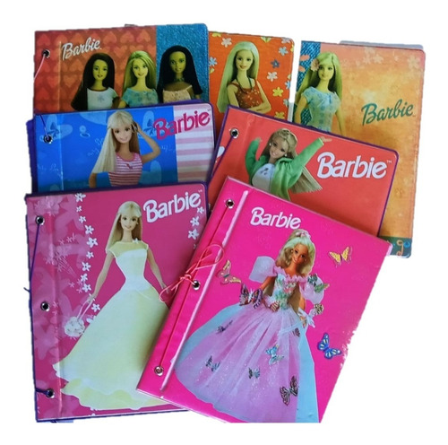 Carpeta Escolar 2 Tapas N°3 Pvc Barbie Retro Vintage