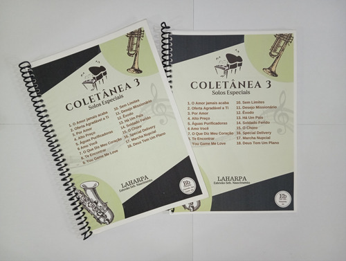 Coletânea 3 - 18 Partituras Especiais Gospel (apostila A5)