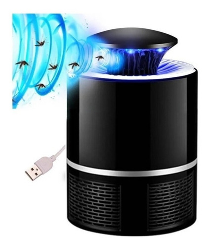 Imagen 3 de 7 de 2x Lampara Matamosquitos Usb Insecto Repelente De Moscas