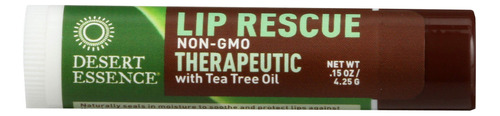 Esencia: En El Desierto Lip Rescate Tea Tree Oil, 0,15 oz