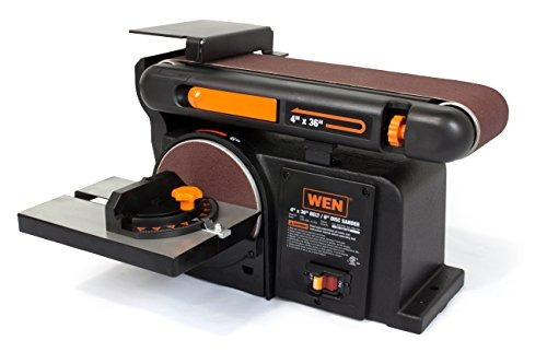 Wen 6502 4 X 36-inch Belt Y 6-inch Disc Sander Con Base De