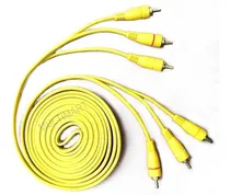Comprar Cable 3 Rca A 3 Rca Macho Audio Video Extension Plug Sonido