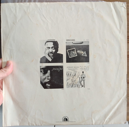 Imagem 3 de 6 de Lp Ahmad Jamal One Importado Original De Época Miles Louis