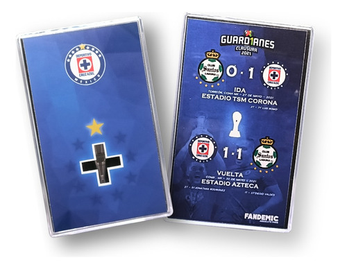 Llavero Conmemorativo Club Deportivo Cruz Azul Campeón A21