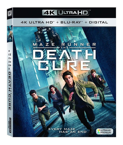 4k Ultra Hd + Blu-ray Maze Runner The Death Cure Cura Mortal