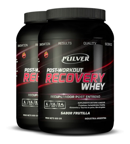Recovery Whey Post- Workout X 800 G. Pulver