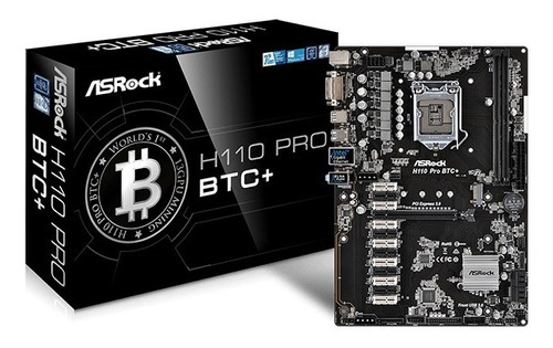 Mother Asrock H110 Pro Btc+ Mineria Lga11511