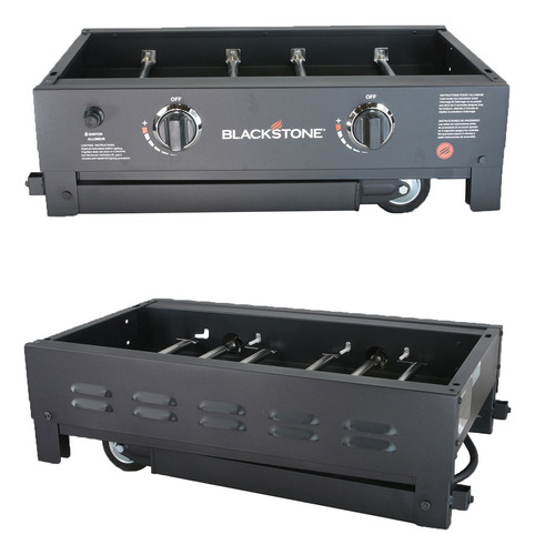 Asador Plancha Blackstone De 28'' Con Estante Lateral
