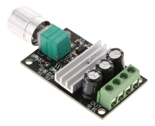 Dc Regulador De Variable De Motor 6v 12v 24v 3a Pwm Tamaño