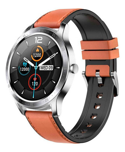 Smartwatch Colmi Sky 5 Con Correa De Cuero Marrón 1.3  