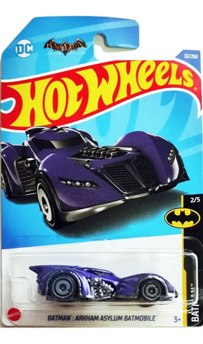 Hot Wheels Hwargento Arkham Asylum Batmobile J3768 2022
