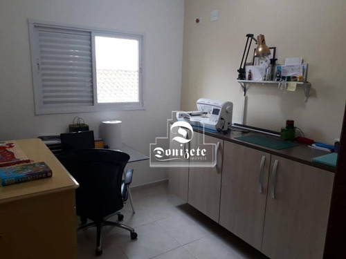 Cobertura À Venda, 195 M² Por R$ 584.000,00 - Vila Homero Thon - Santo André/sp - Co11232
