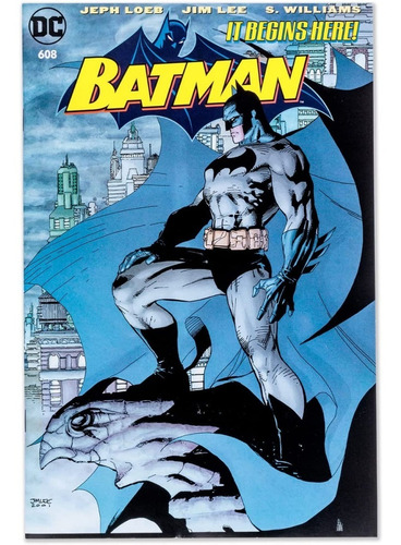 Page Punchers Mcfarlane Batman Figura Y Comic Original New
