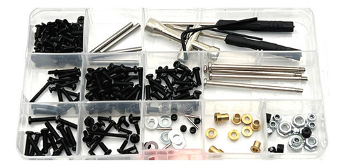Caja De Herramientas De Tornillo A Escala 1:10, Metal