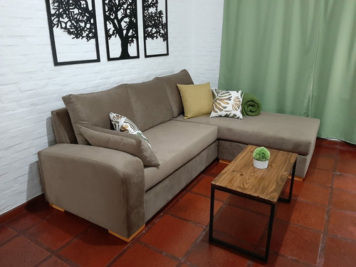 Imagen 8 de 8 de Mesa Ratona Estilo Industrial Puente Hierro Madera Z/norte