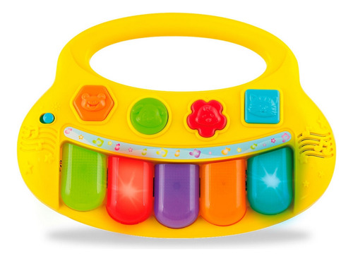 Piano Infantil Didáctico Luz Sonido Melodías Ploppy.3 495824