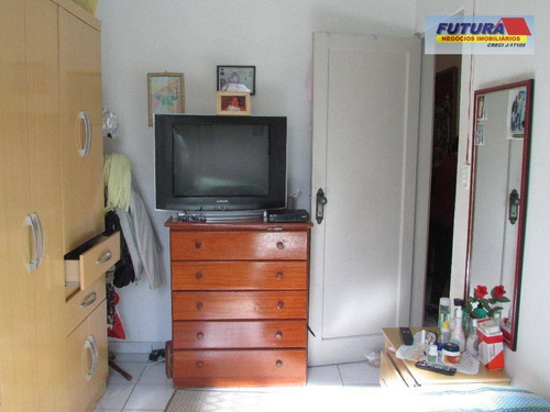 Imagem 7 de 19 de Apartamento À Venda, 70 M² Por R$ 390.000,00 - Boqueirão - Santos/sp - Ap0877
