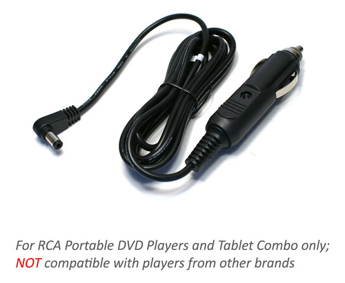 Cargador De Coche Rca Pantalla Dual Portátil Dvd Tv Combo Color