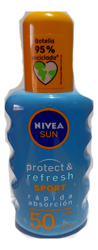 Protector Solar En Spray Nivea Sun Protect & Fps 50+, 200ml