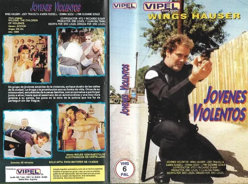 Jovenes Violentos Vhs Wilding (1990) Wings Hauser (Usado)