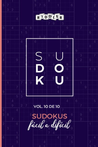 Libro: Sudokus A Difícil (vol. 10 10) (spanish Editi