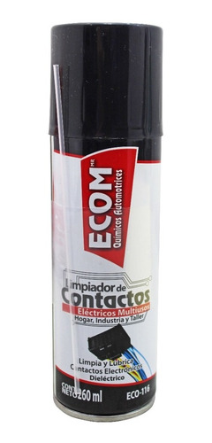 Limpiador De Contactos Electricos Ecom 260ml