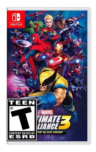 Juego De Nintendo Switch Marvel Últimate Alliance 3 