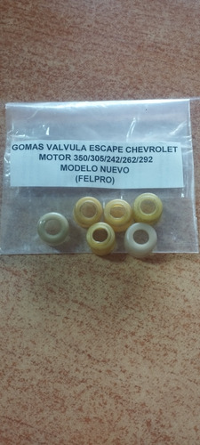 Gomas De Válvulas Escape Chevrolet 350/305/242/262/mod.nuevo