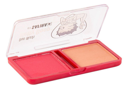 Blush Duo Betty Boop Safira Nº 01 - Realce Beleza