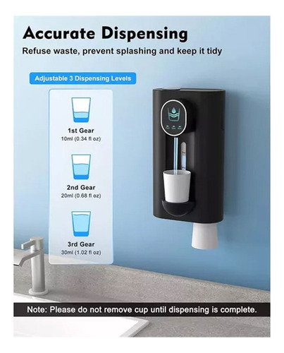 Yie Dispensador Automático De Enxaguatório Bucal, Recarga