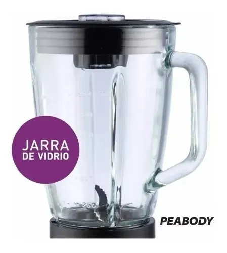Jarra de vidrio licuadora peabody hotsell