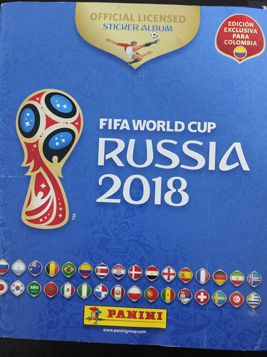 Album Panini Original Lleno Rusia 2018