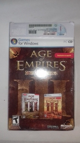 Juego Pc Age Of Empires 3 Gold    Fisico 