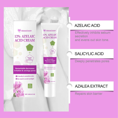 Creme De Remoção Azelaic Smoothness 20g Reduz A Pigmentação