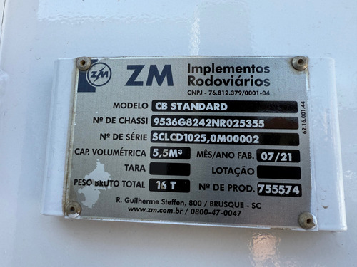 Vw 17230 2022 Caçamba Basculante Toco Ñ 17190 1719 17280