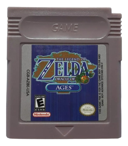 The Legend Of Zelda Oracle Of Ages Para Game Boy Color Nuevo