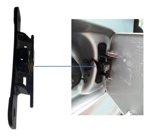 Bisagra Puerta Toma Combustible Pontiac G3 1.6l 2009 A 2010