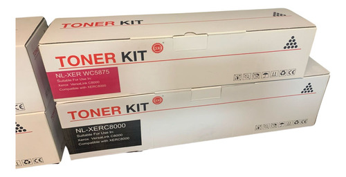 Toner Print Rite Xerox Versalink C8000 Bk Cy Mg Yl